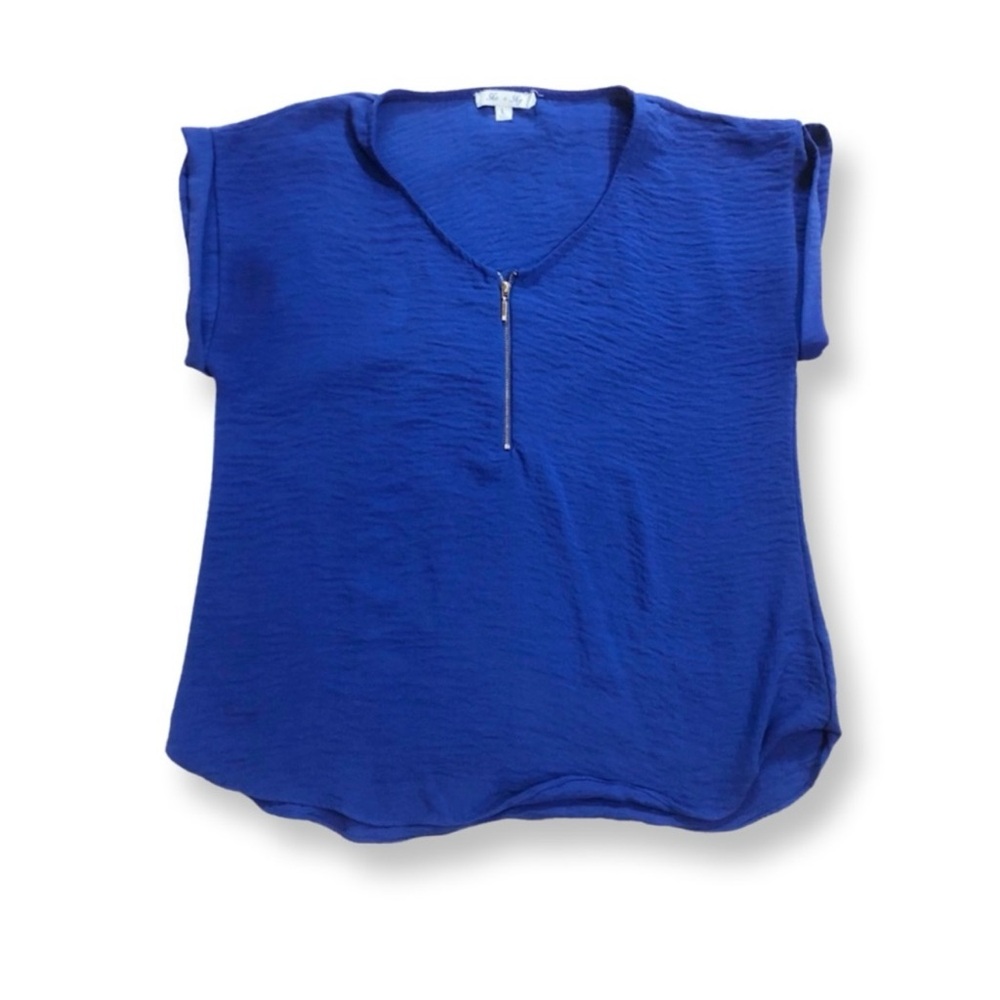 She + Sky Royal Blue Blouse